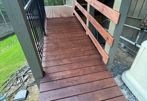 Deck Stripping and Preserving