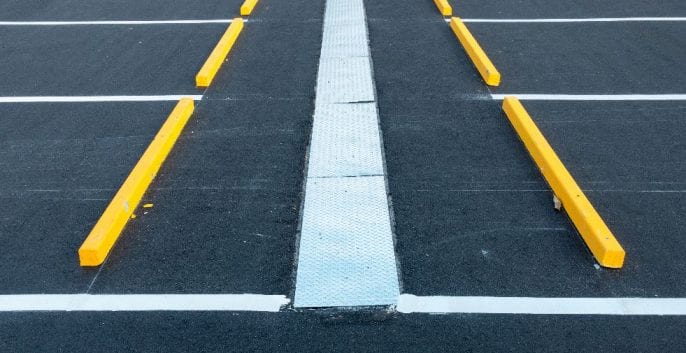 Check out our LINE STRIPING FOR PARKING LOTS