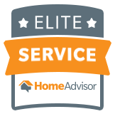 homeadvisor elite service award logo