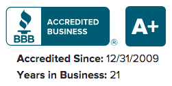 bbb accredited a+ business rating